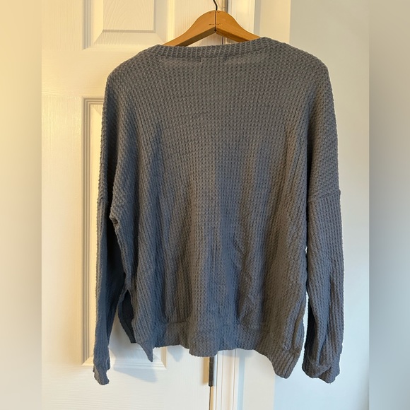 Long sleeve top, blue size m - Picture 5 of 5